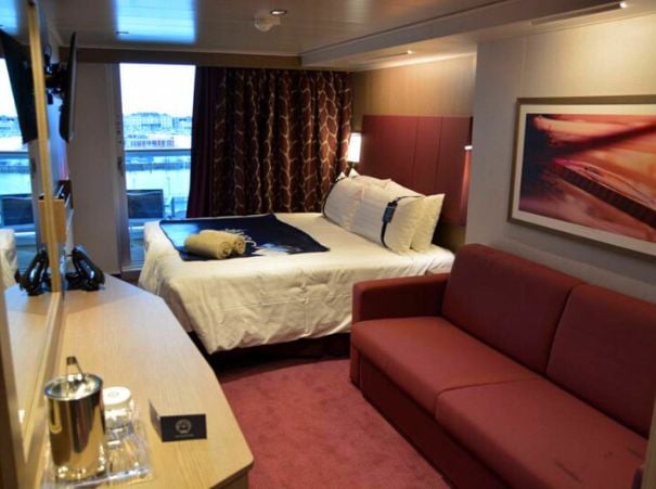 MSC SEASIDE CABINE DOUBLE BALCON