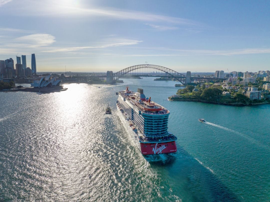 Virgin Voyages Resilient Lady_Sydney Harbour 1080x810 Virgin Voyages Resilient Lady_Sydney Harbour 1080x810